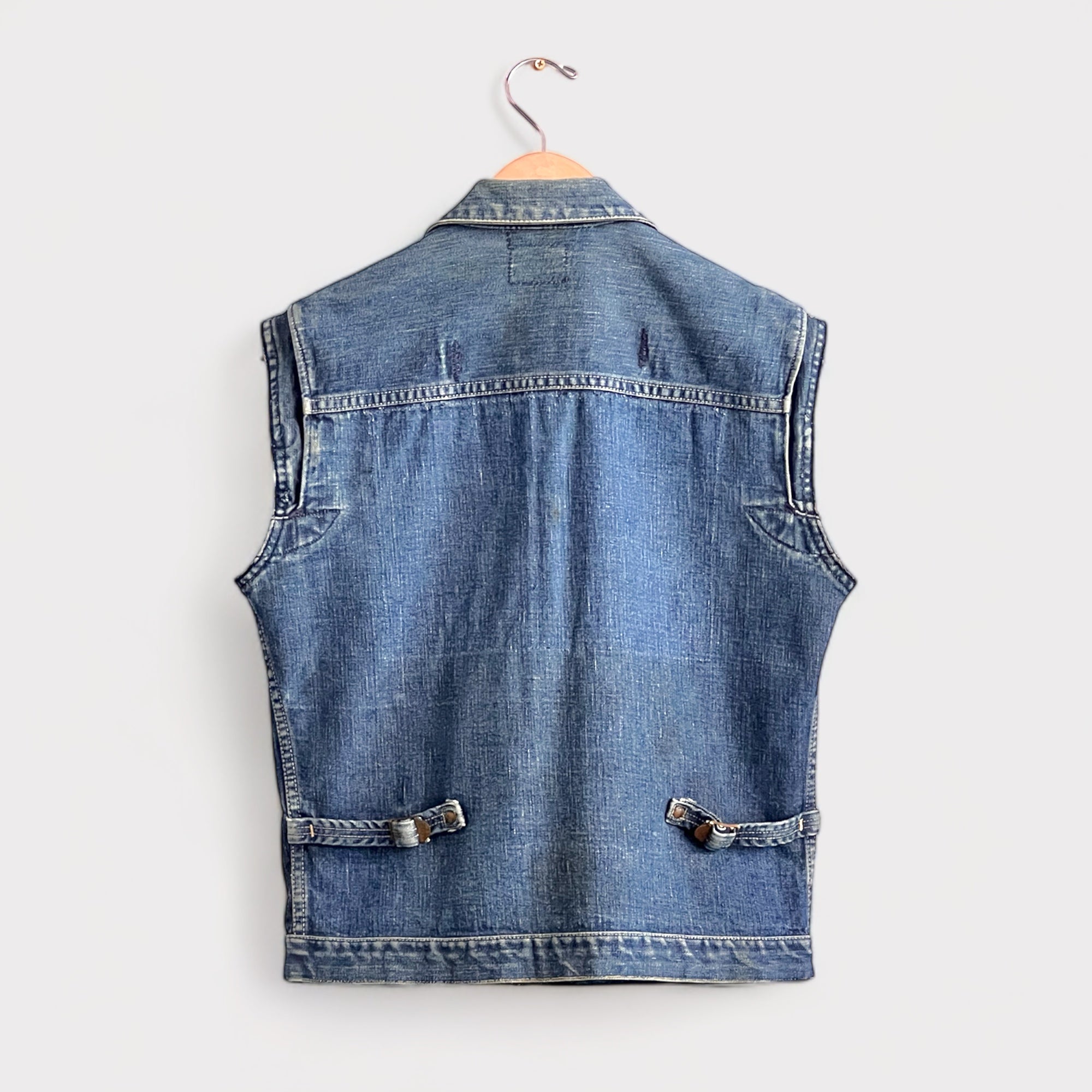 1940s Wrangler Blue Bell 11MJ Custom Moto Vest
