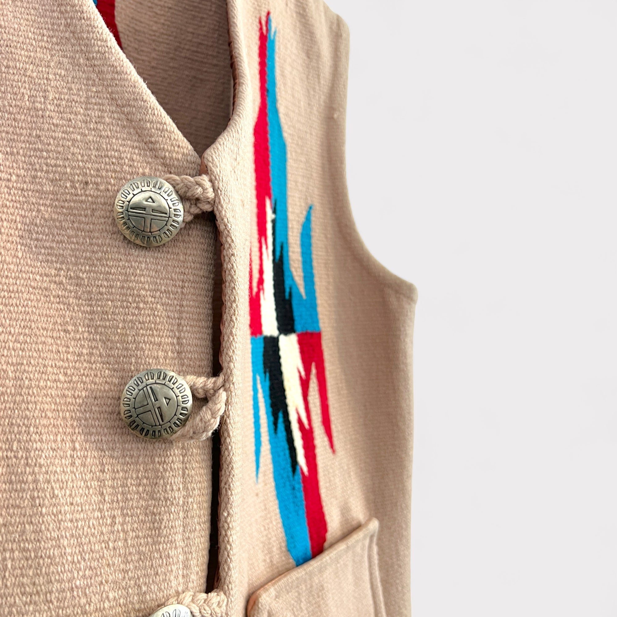 1960s Americraft Chimayo Vest