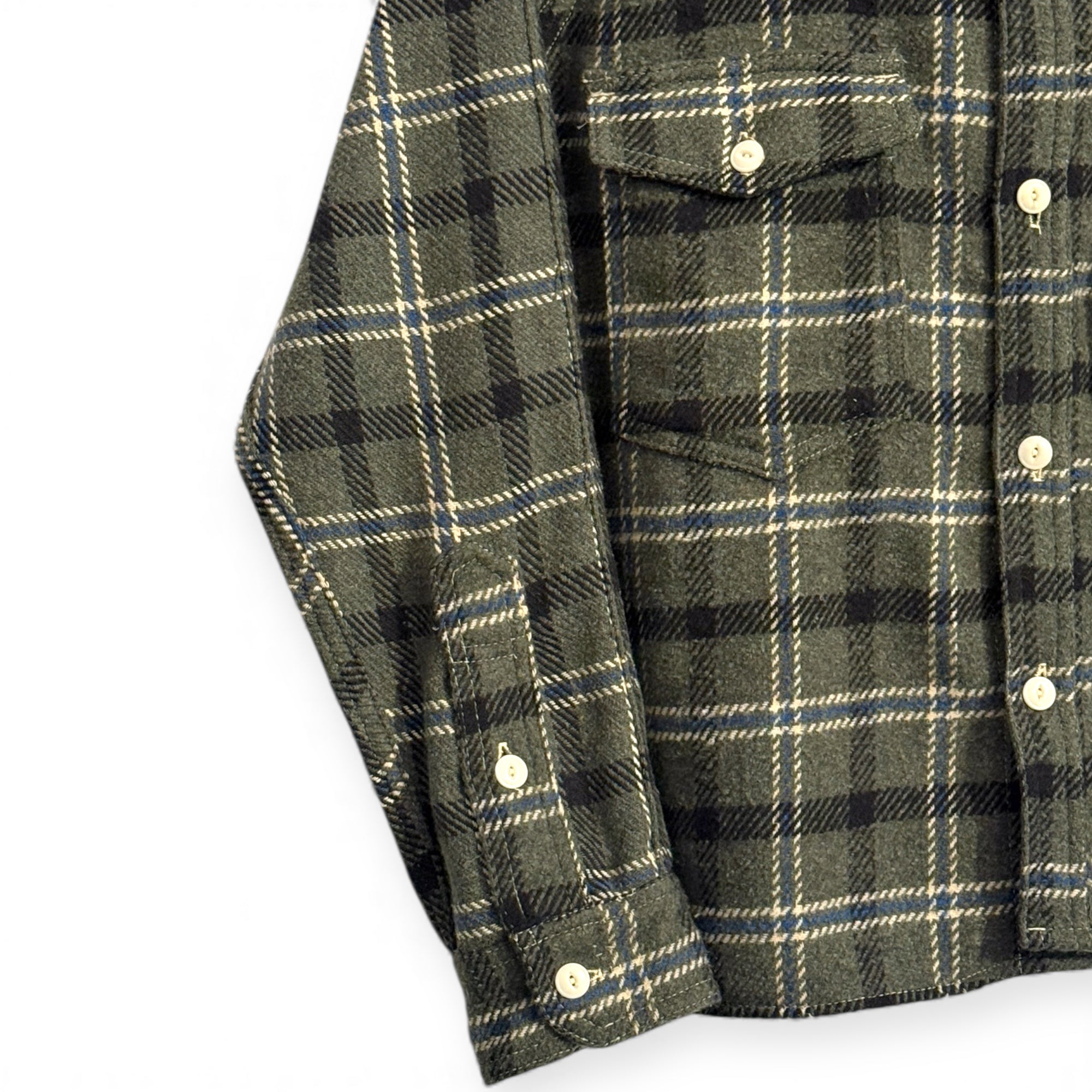 Harvester Plaid Flannel Service Shirt