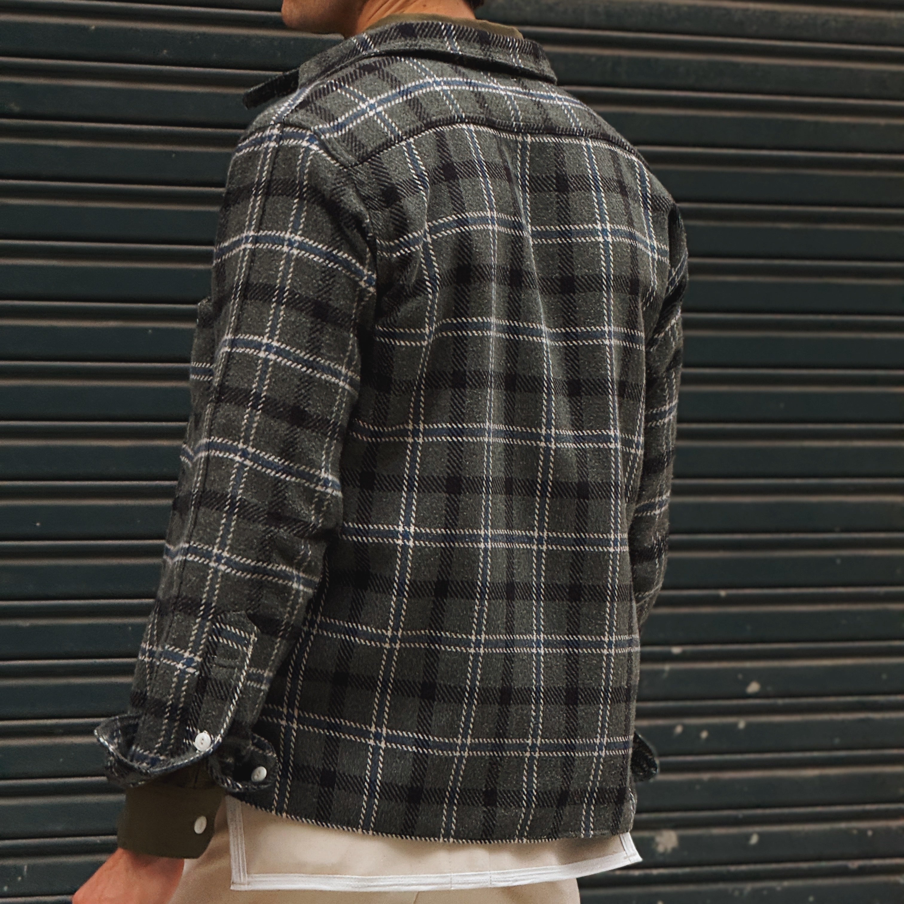 Harvester Plaid Flannel Service Shirt
