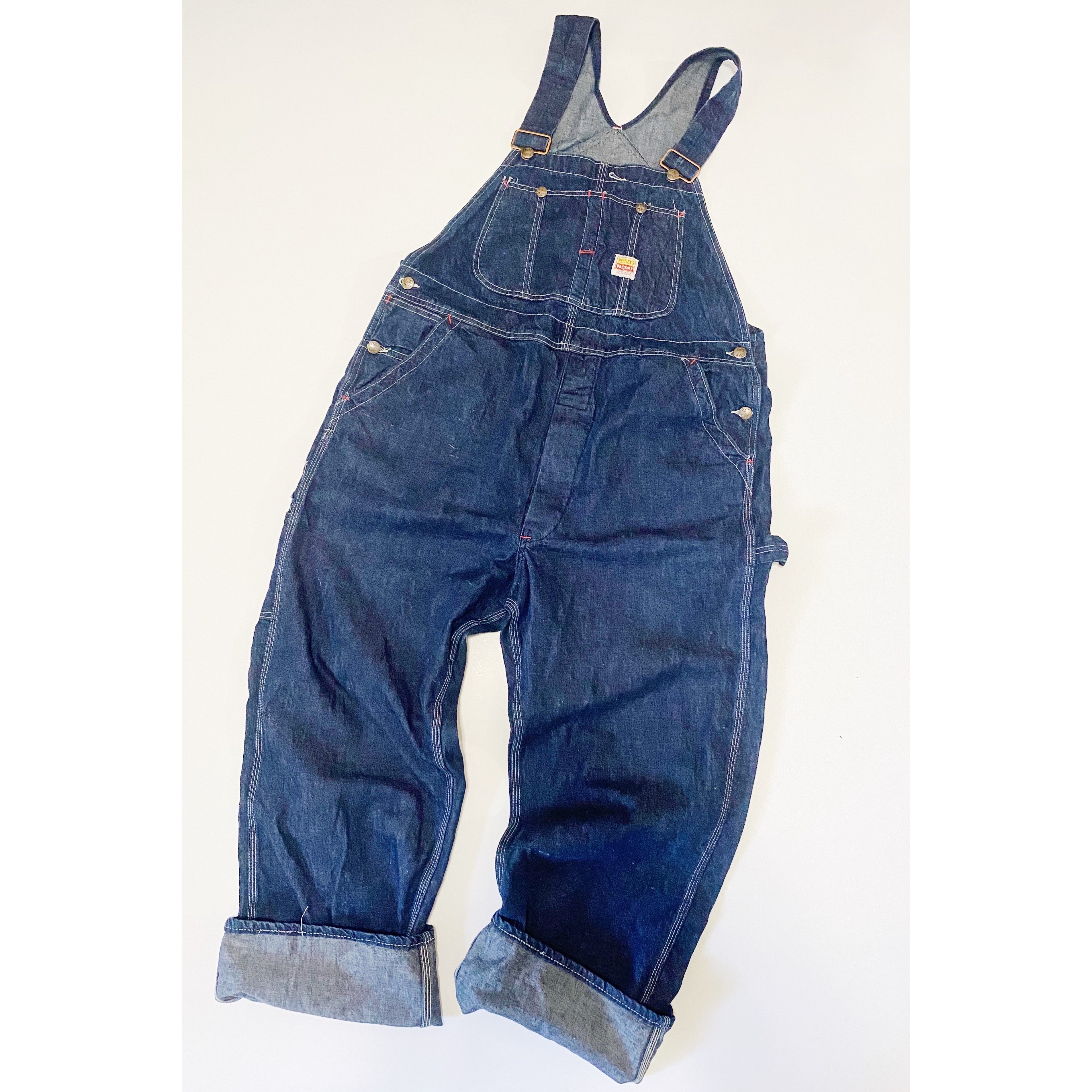 1940s PAY DAY Denim Overalls (40x29) – Harvester International