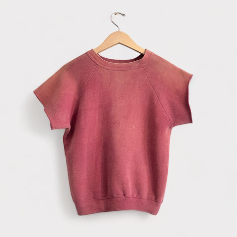 1960‘s Sun-faded Overalls Imprint S/S Sweatshirt