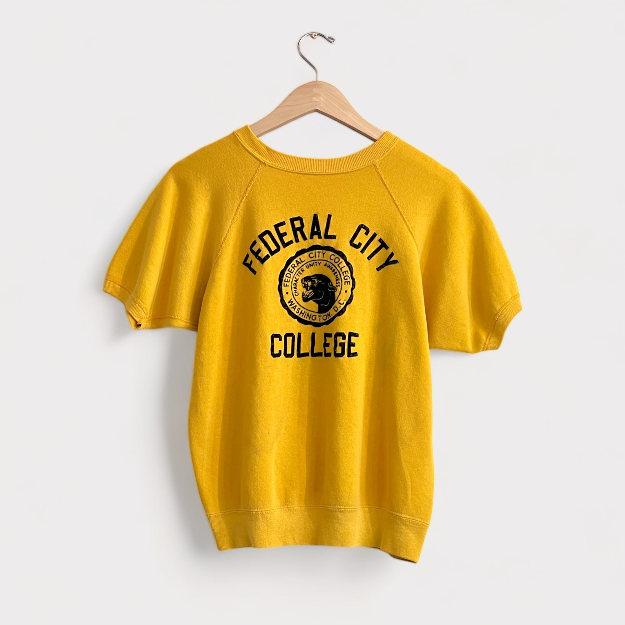 1960s Federal City College S/S Sweatshirt