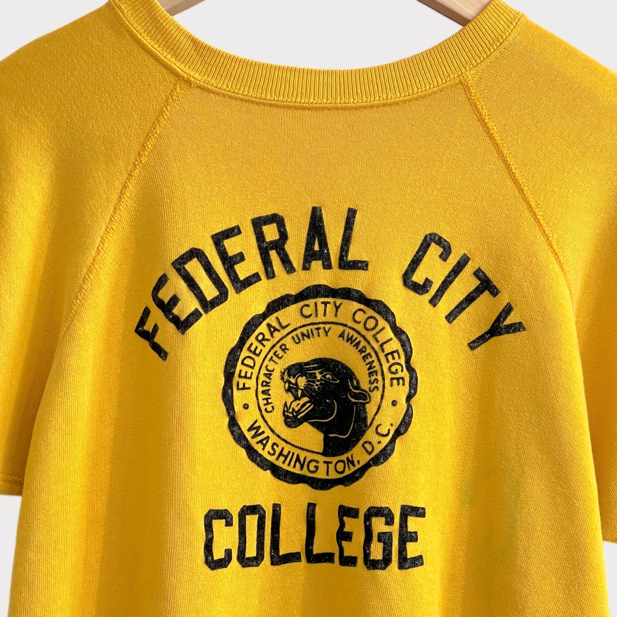 1960s Federal City College S/S Sweatshirt