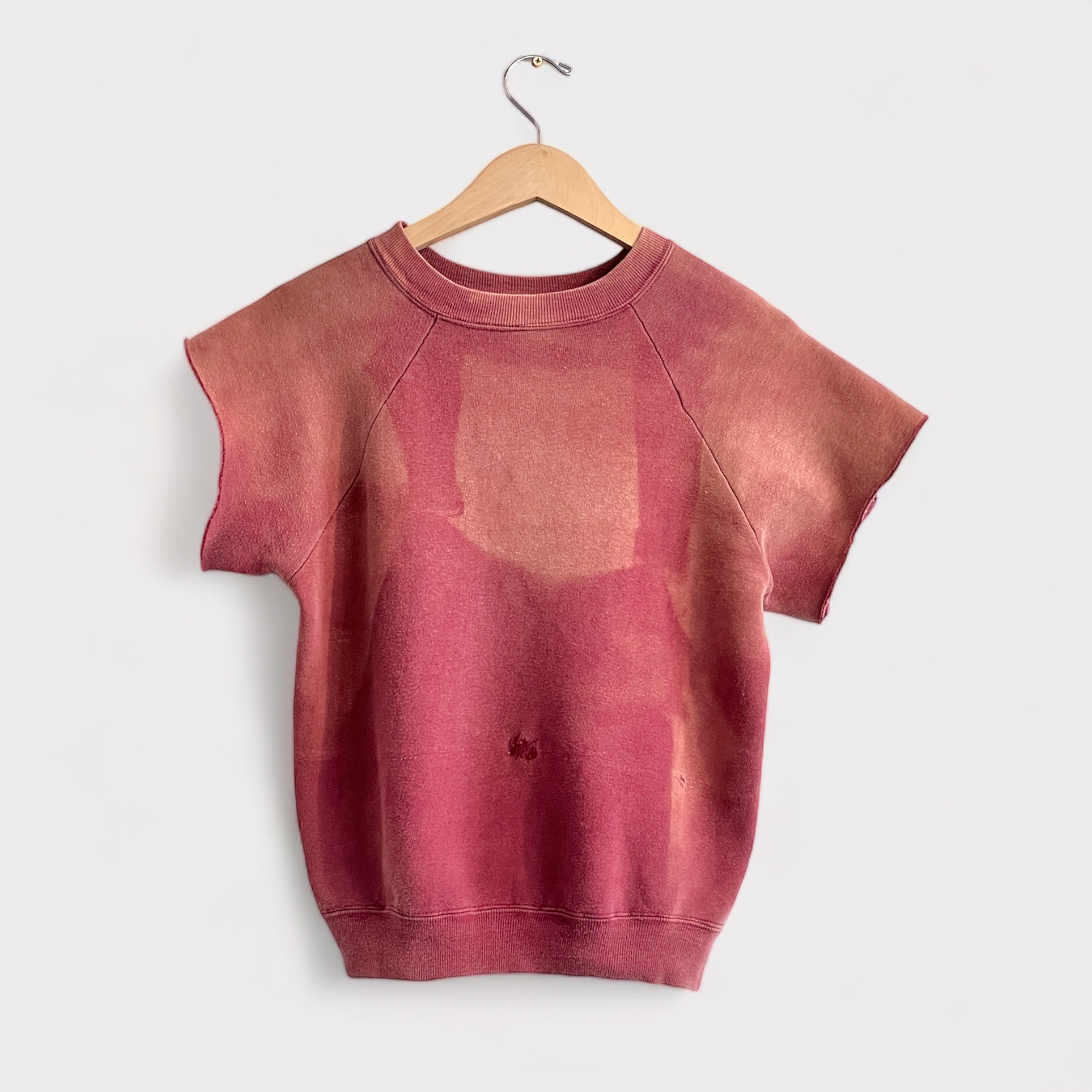 1960‘s Sun-faded Overalls Imprint S/S Sweatshirt