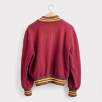 1950s Shell Wool Bomber Jacket
