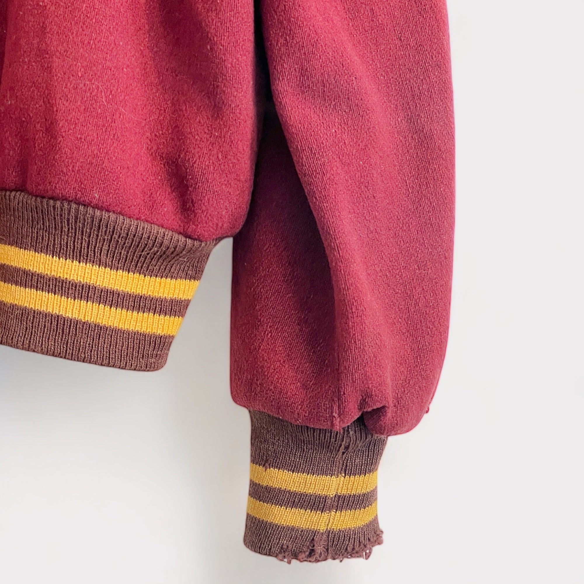 1950s Shell Wool Bomber Jacket