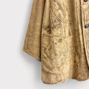 1940s Paint Splattered Canvas Chore Coat