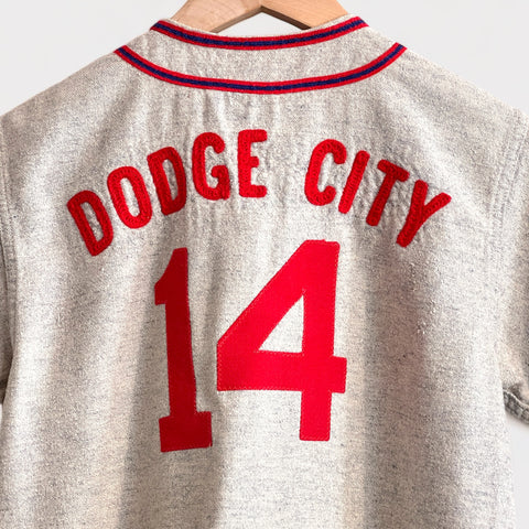 1950s Dodge City F.O.E. Wool Baseball Jersey