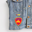 1940s Wrangler Blue Bell 11MJ Custom Moto Vest