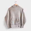 1950s Heavyweight Cotton Hoodie - GREY