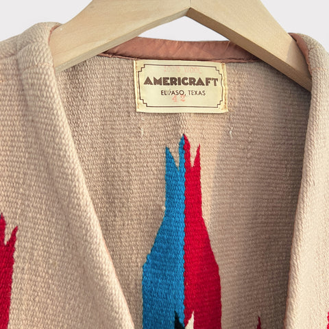 1960s Americraft Chimayo Vest
