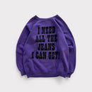 Walnuts “Auggie” Sweatshirt - PURPLES