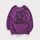 Walnuts “Auggie” Sweatshirt - PURPLES