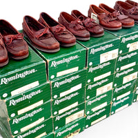 1980s Deadstock Remington Canoe Moc Leather Loafers